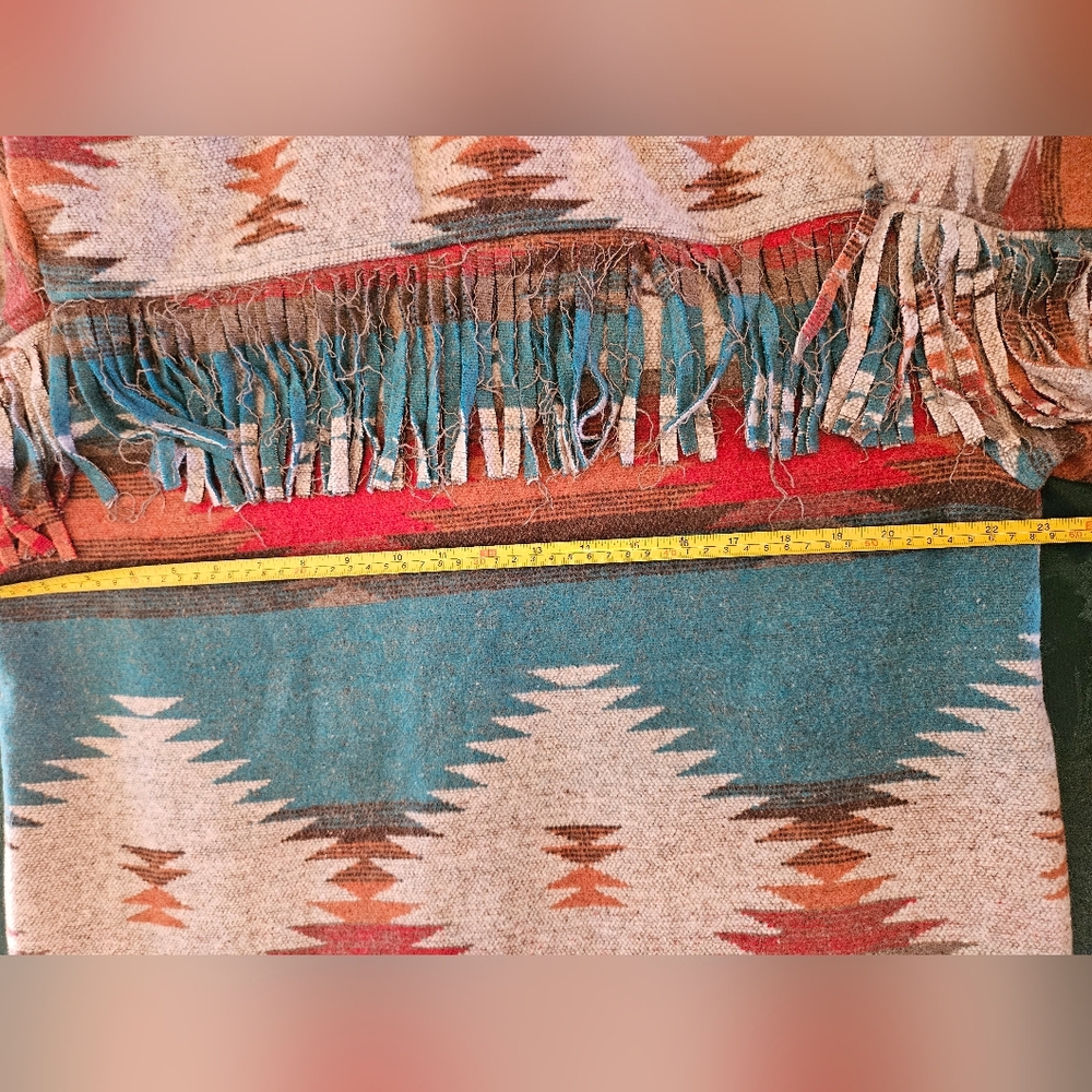 Southwestern Aztec Patterned Jacket - image 9